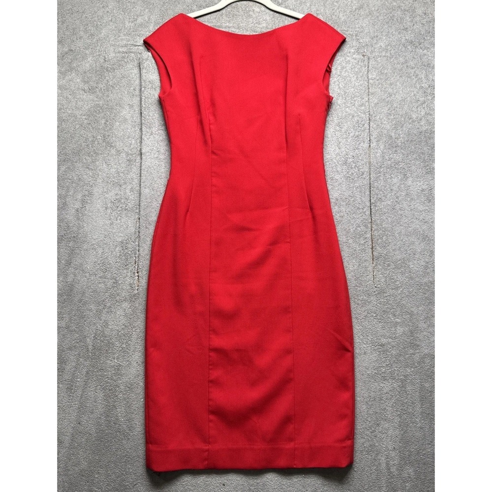 Maeve Anthropologie Red Sleeveless Sheath‎ Dress Women's 6 Date Night Party
